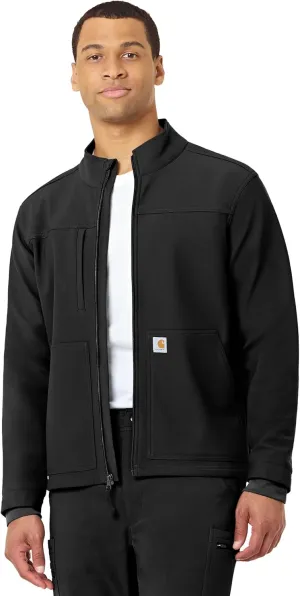 Carhartt Scrubs C80023 Men's Rugged Flex Modern Fit Bonded Fleece Jack