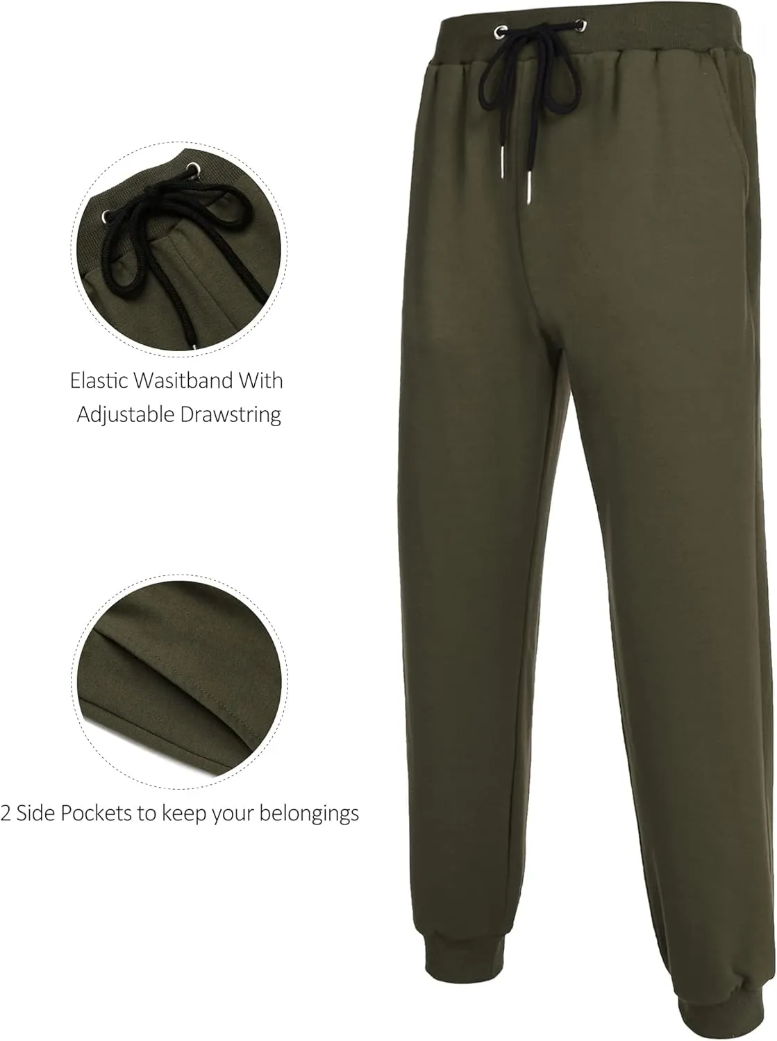 COOFANDY Men's Tracksuit 2 Piece Hooded Athletic Sweatsuits Casual Running Jogging Sport Suit Sets