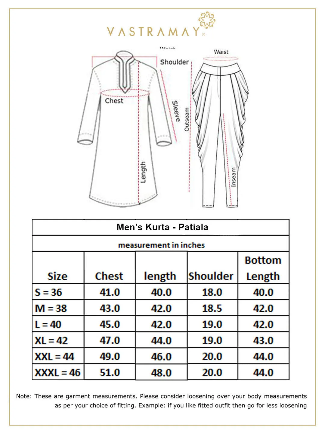 Jashvi Men's Black Foil Printed Kurta With Cream Patiala Set