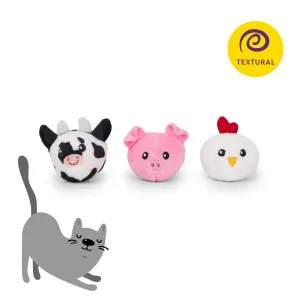 Kazoo Cat Toy Farm Friends Assorted Styles^^^