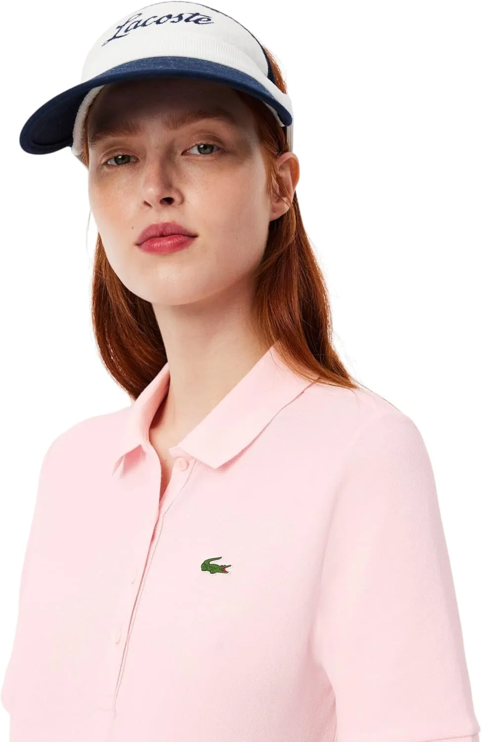 Lacoste Women's Sport Slim Fit Organic Cotton Golf Ultra-Dry Polo