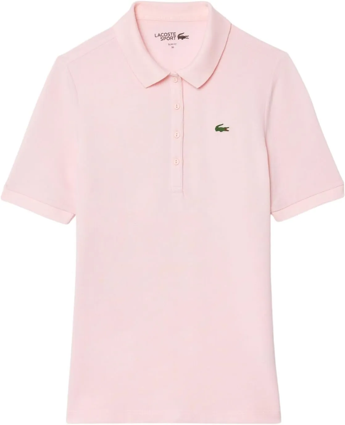 Lacoste Women's Sport Slim Fit Organic Cotton Golf Ultra-Dry Polo