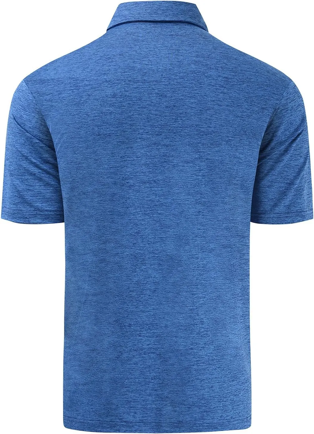 Men's Quick Dry Golf Polo Shirt Moisture Wicking Performance Short Sleeve Athletic Golf Shirts for Men
