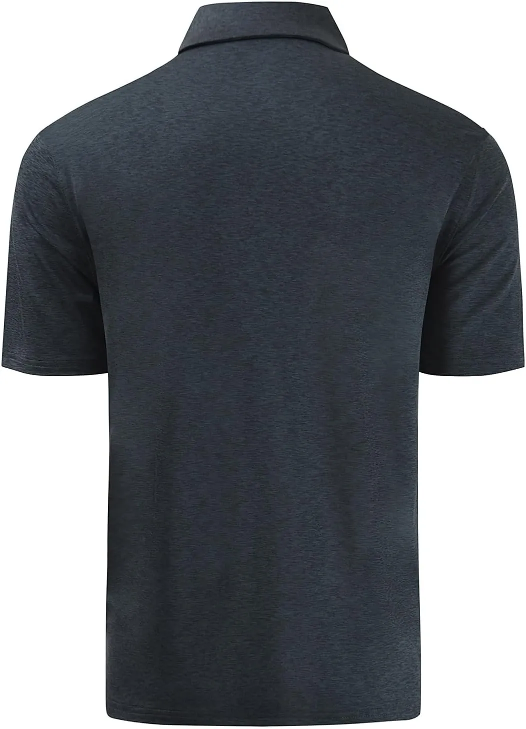 Men's Quick Dry Golf Polo Shirt Moisture Wicking Performance Short Sleeve Athletic Golf Shirts for Men