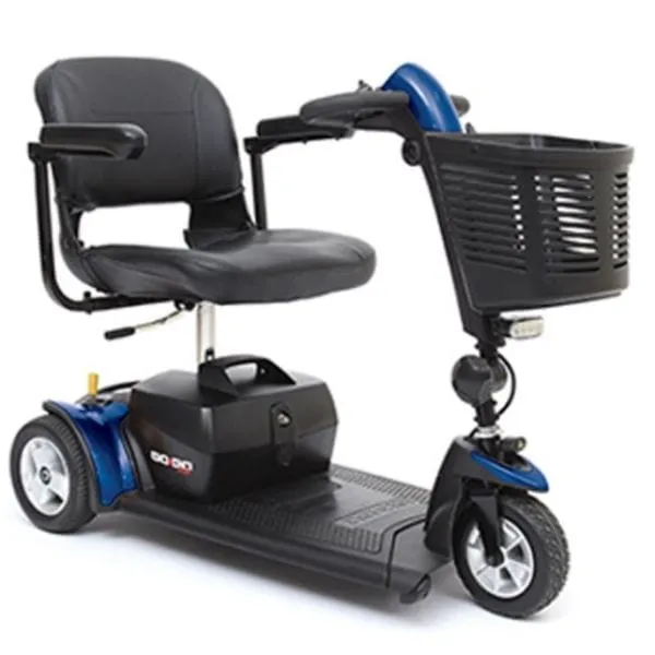 Pride Go-Go Sport 3-Wheel Travel Scooter S73