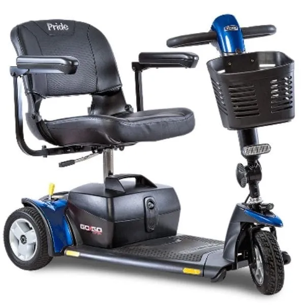 Pride Go-Go Sport 3-Wheel Travel Scooter S73