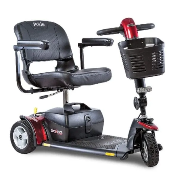Pride Go-Go Sport 3-Wheel Travel Scooter S73