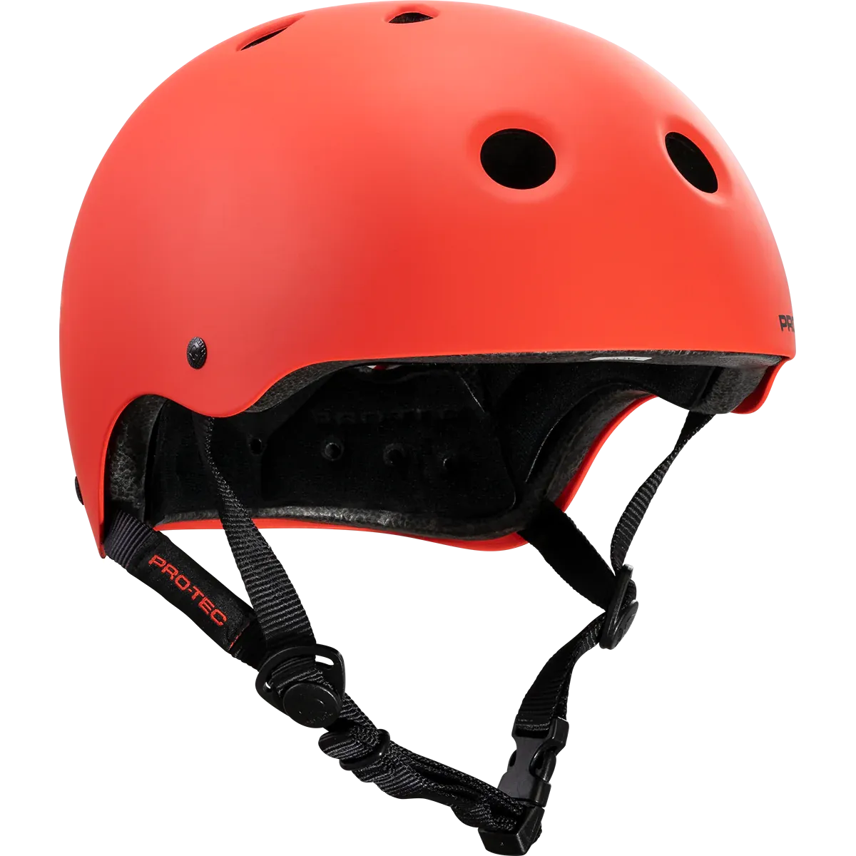 ProTec Classic Certified Matte Bright Red Helmet