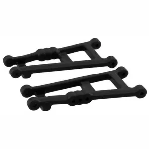 RPM Rear A-Arms: Traxxas Nitro Rustler (Black)