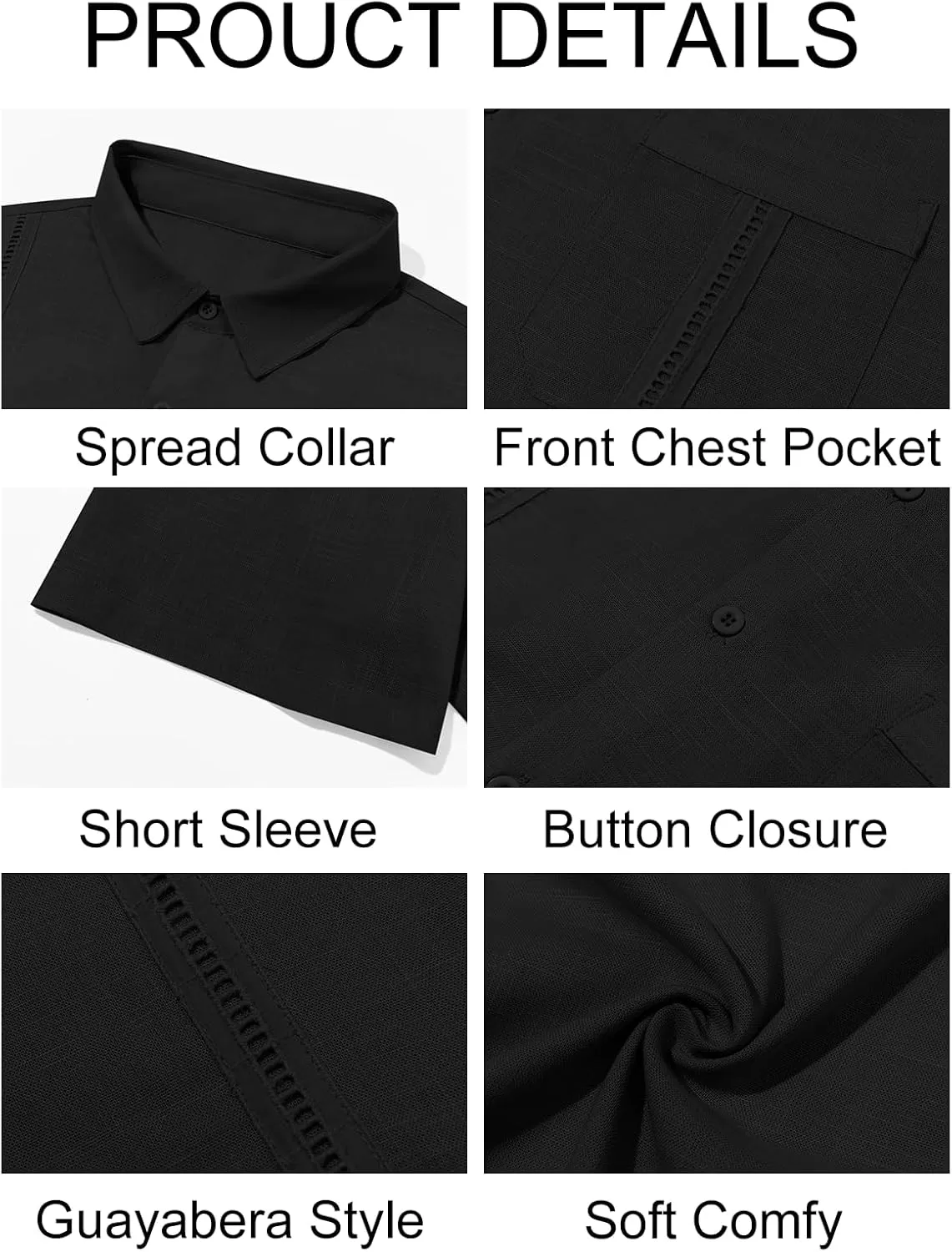 Runcati Mens Cuban Guayabera Shirts Button Down Short Sleeve Shirt Casual Mexican Summer Beach Wedding Tops with Pocket