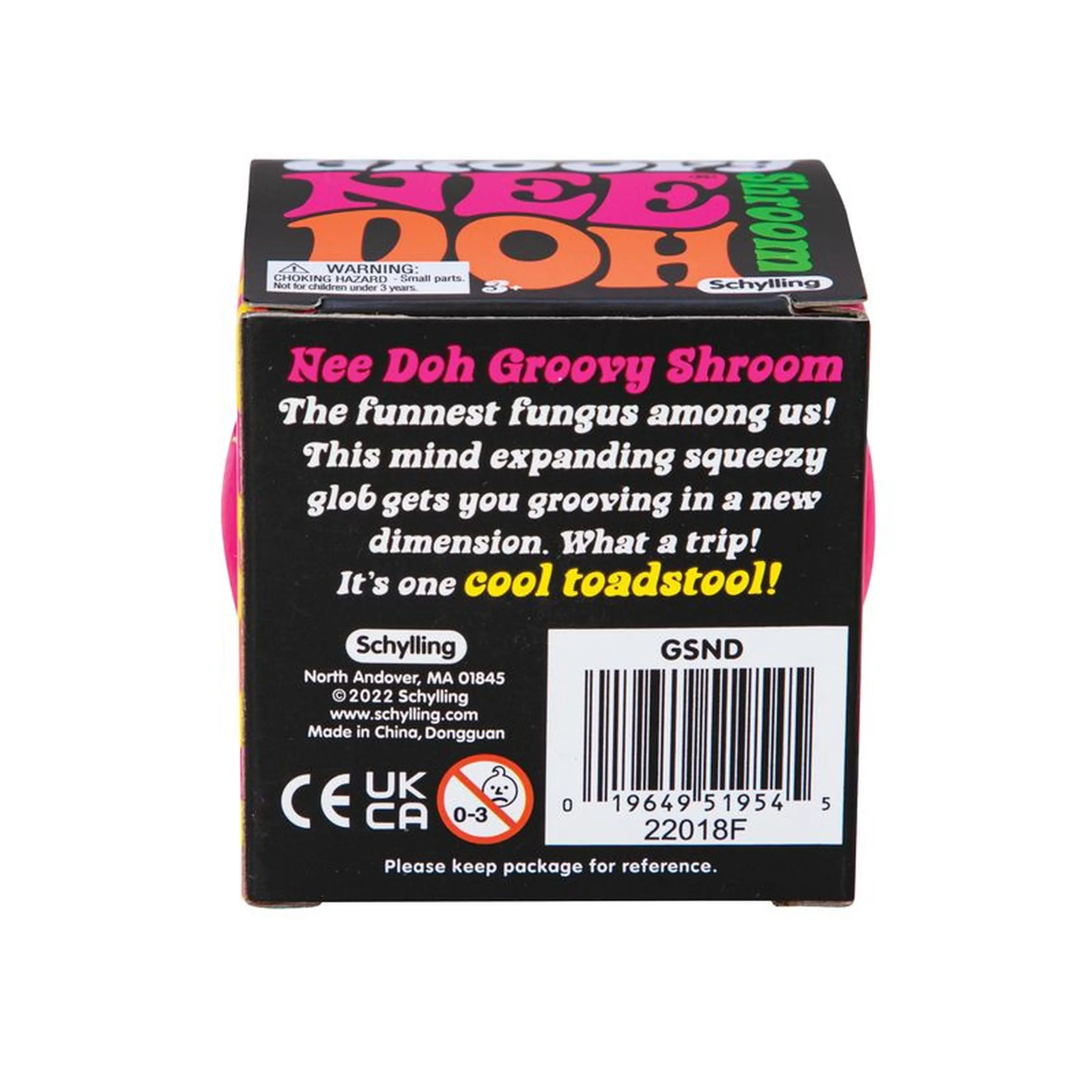 Schylling Groovy Shroom Nee Doh Assorted Styles