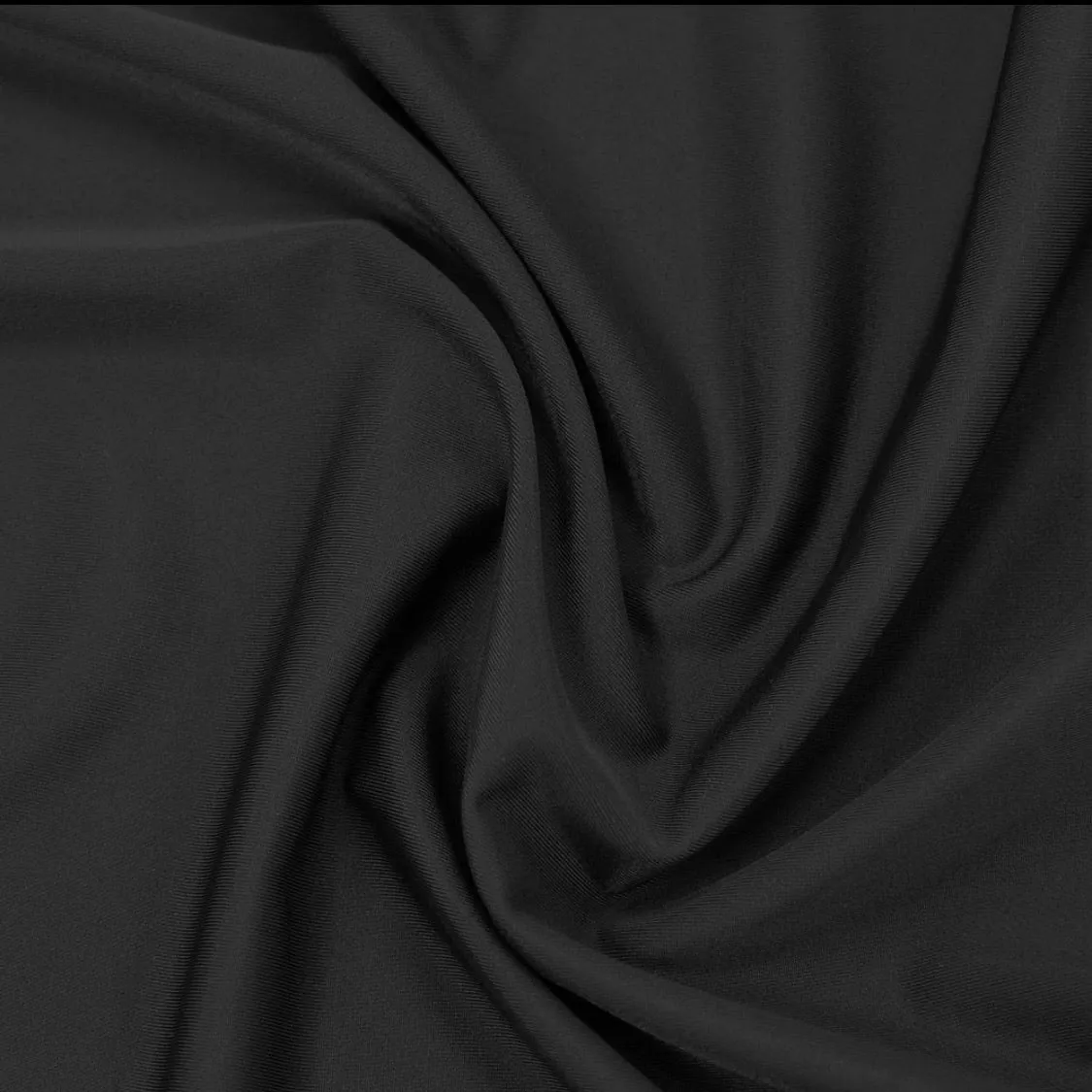 Spandex Silhouette Lining Black