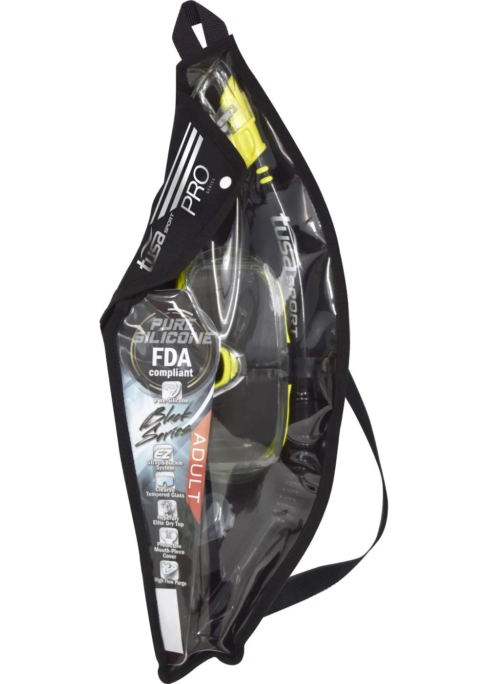 Tusa Visio Tri-Ex Mask/Snorkel Pack