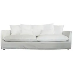 White Indoor and Outdoor Beachcomber Sofa