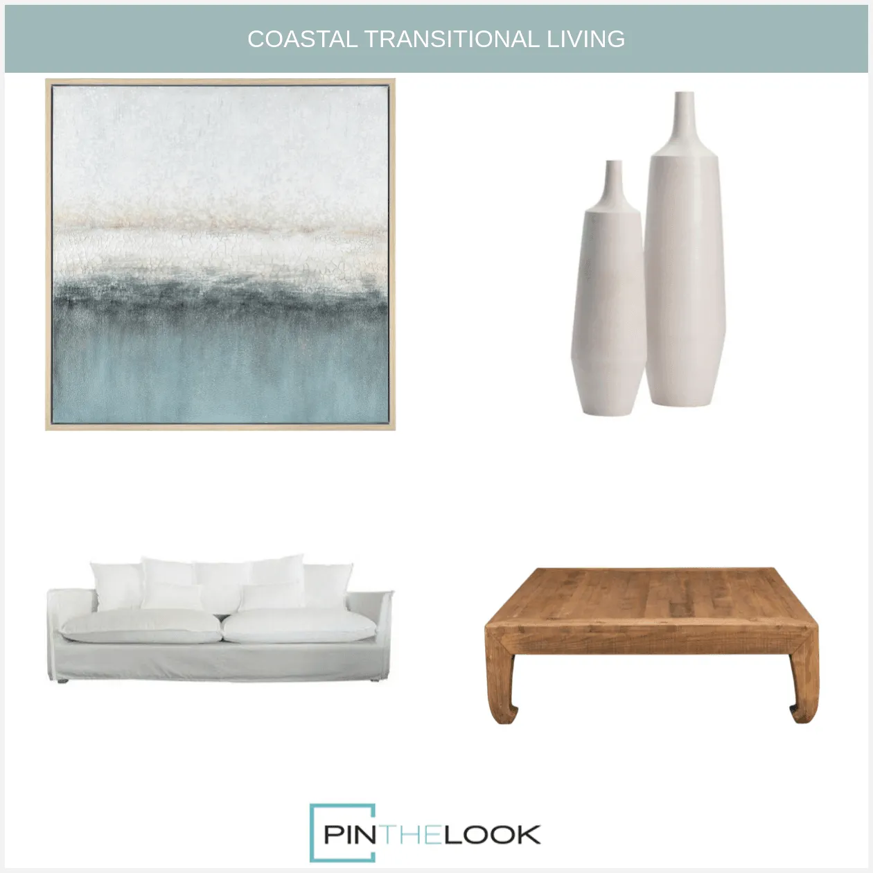 White Indoor and Outdoor Beachcomber Sofa
